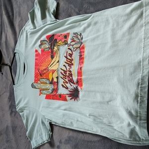 NWOT Rowdy Crowd mint green Wild Bandita shirt